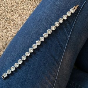 Touchstone Crystal white ice bracelet.